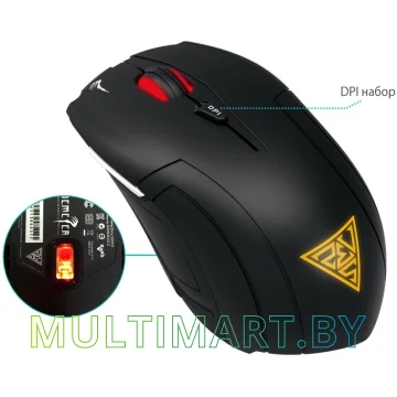 Комплект клавиатура + мышь Gamdias ARES V2 Essential Combo (GKC100) картинка 5